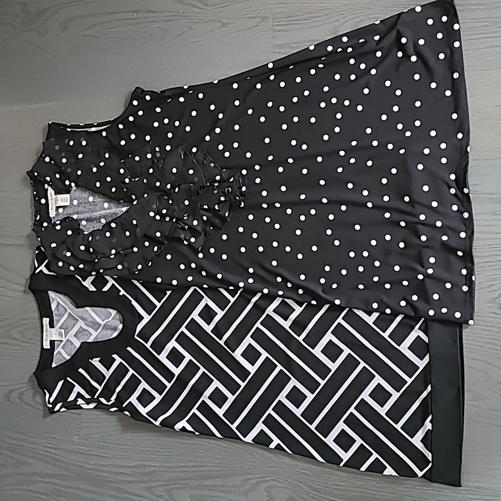 Lot of 2 WHBM Black dresses size Small